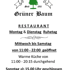 Hotel Landgasthof Gruener Baum